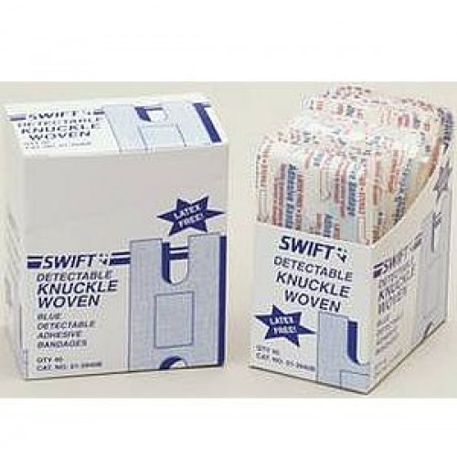 Metal Detectable Knuckle Bandages 40/bx