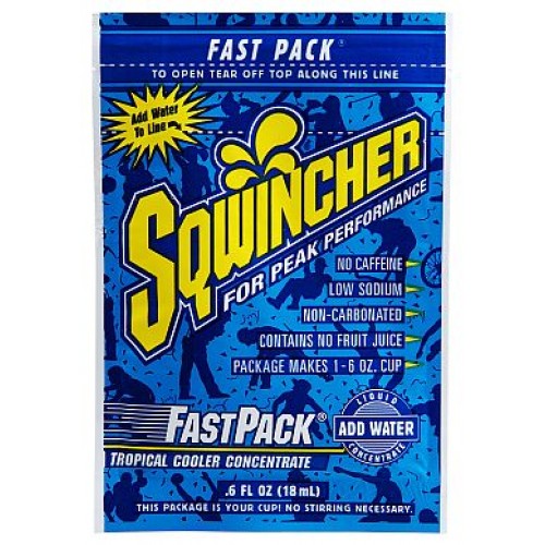 Tropical Cooler Sqwincher Fast Pack 015309 FREE Shipping