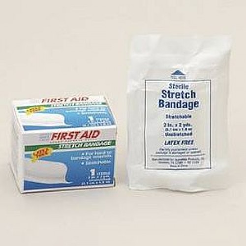 Stretch 2" x 2 Yards Gauze Bandages   