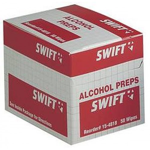 First Aid Supplies, Alchohol Wipes