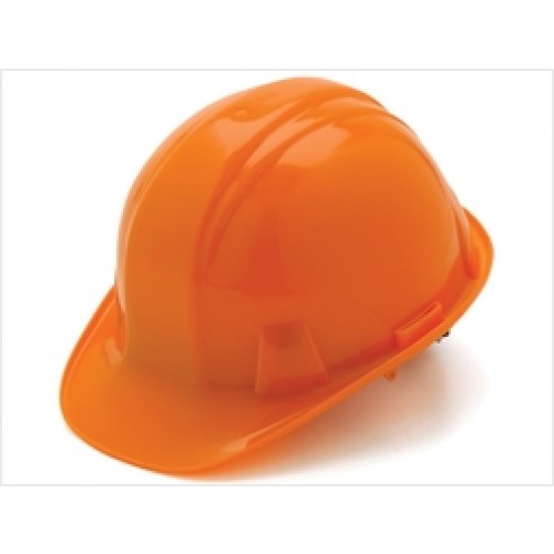 orange hard hat