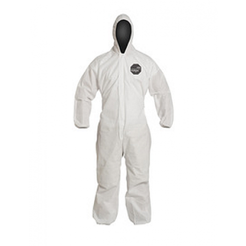 Dupont Proshield 10 White Coveralls, 25 per case, Ships FREE