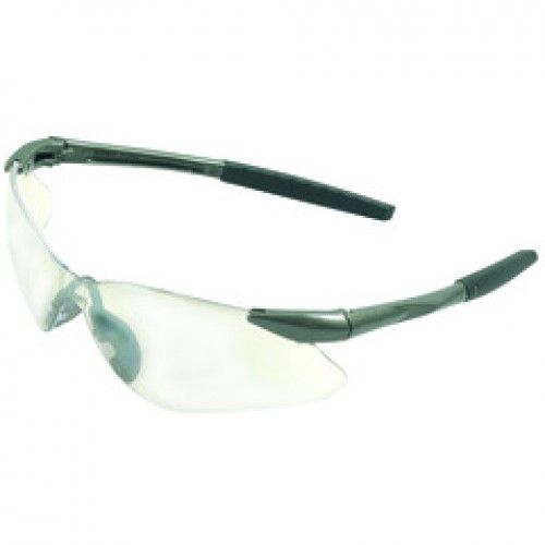 Jackson Safety V10 Safety Glasses Gun Metal Frame with Clear Lens
