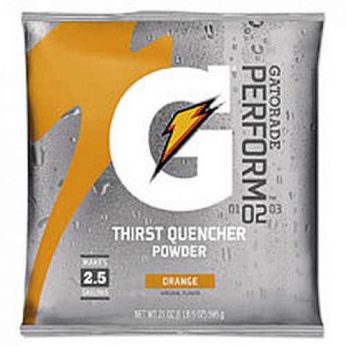 Orange Powdered Gatorade 03970 2.5 Gallon 32 pks/cs FREE Shipping