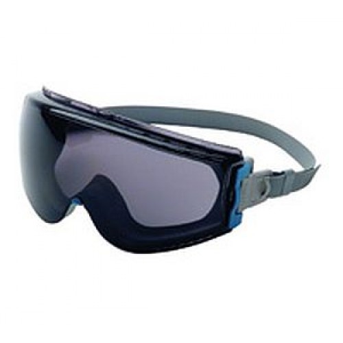 Stealth Uvex Safety Goggles Teal Frame, S3961C Gray AF Lens