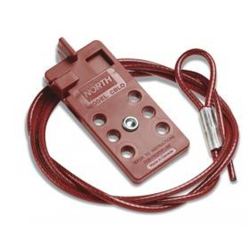 North Safety 6" Cable Lockout