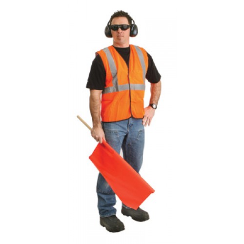 Economy Orange Mesh Safety Vest