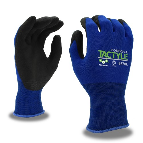 Cordova Safety 6670 Tactyle PVO Coated Gloves (DZ)