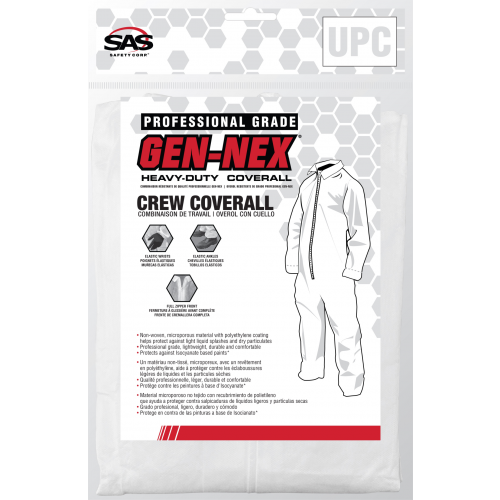 "Crew Style" SAS Gen-Nex All Purpose Coveralls(Case / 24)