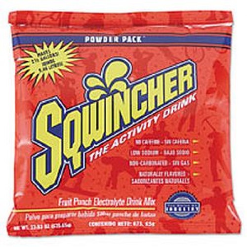 Fruit Punch Sqwincher Powder Drink Mix 2.5 Gallon FREE Shipping