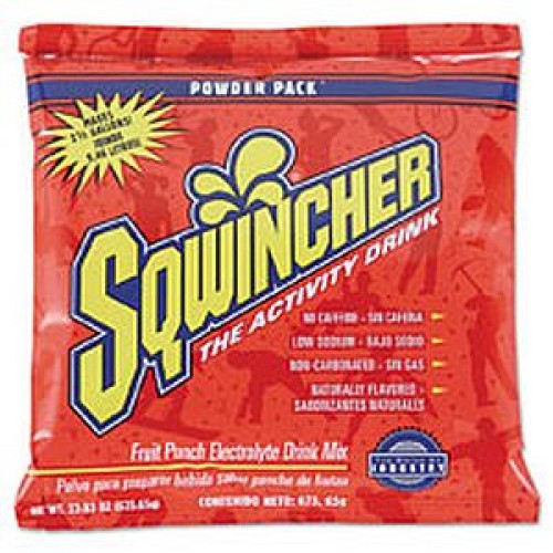 Fruit Punch Sqwincher Powder Pack 5 Gallon FREE Shipping