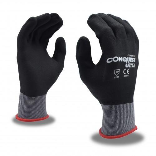 Cordova Safety Conquest Ultra 6925 Fully Coated Foam Nitrile Coated Gloves (DZ)