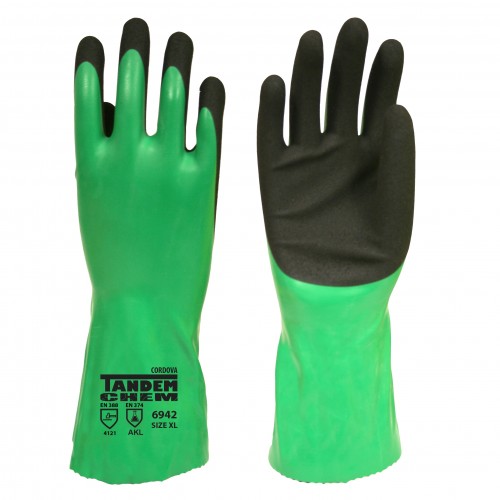 Cordova Safety #6942 Tandem Nylon Shell Sandy Nitrile Coating (DZ)