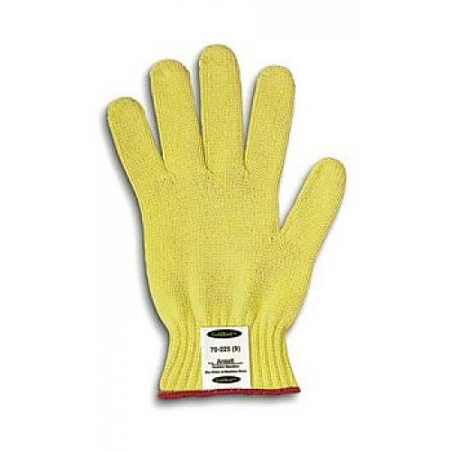 Heavy Weight Kevlar Cut Resistant Gloves with PVC Dots for Grip