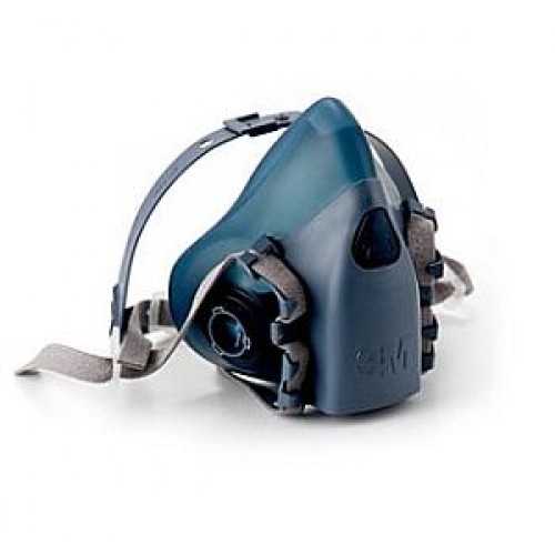 3M 7502 Half Face Respirator Mask-Medium, gas mask 