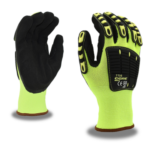 Cordova OGRE 7735 Impact Gloves Sandy Nitrile Palm