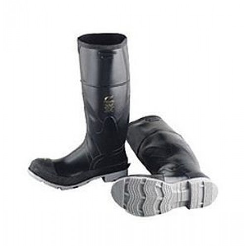 Ongaurd Black 16" Polyblend® PVC And Polyurethane Chemical Resistant Knee Boots  