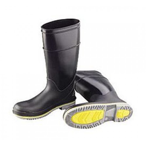 Onguard Black 16" PVC Steel Toe Boots