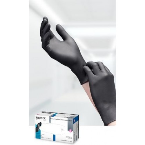Tronex 9047 PF Nitrile Gloves 6 Mil-Case 1000 ct, 10 boxes of 100