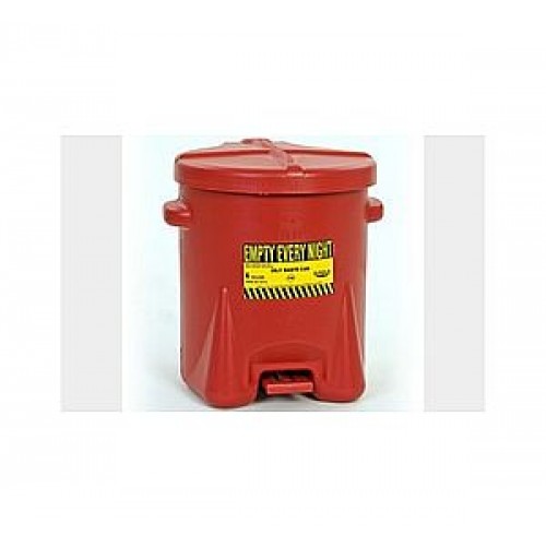Red Oil Waste can, 6 Gallon