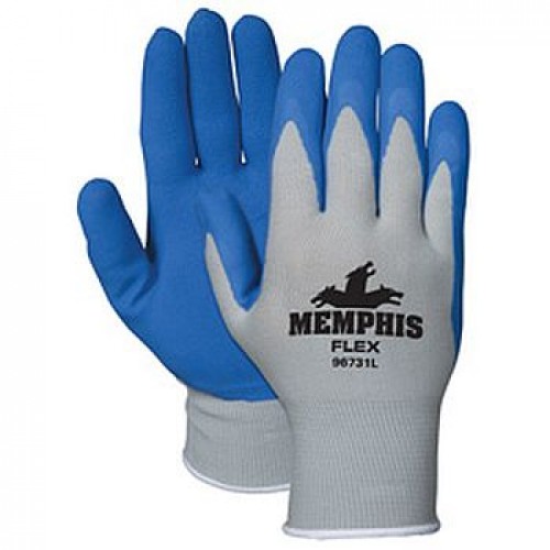 Memphis 96731 Latex Coated Work Gloves, 