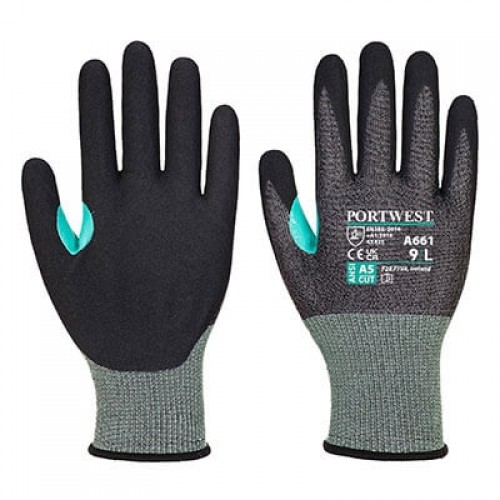 Portwest A661- CS VHR18 A5 Nitrile Foam Cut Glove
