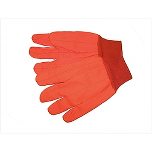  High Visibility Oil Field Gloves, Cotton Oil Field Gloves, Double Palm Oil Field Gloves
