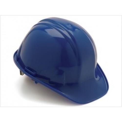 Pyramex Cap Style Blue Hard Hat with Ratchet suspension 