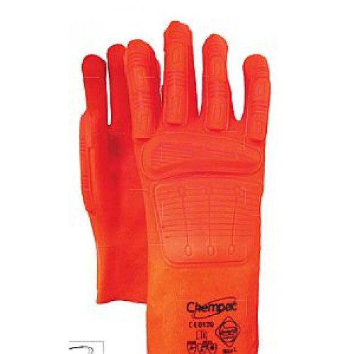 chemical resistant TPR Glove, oil field glove