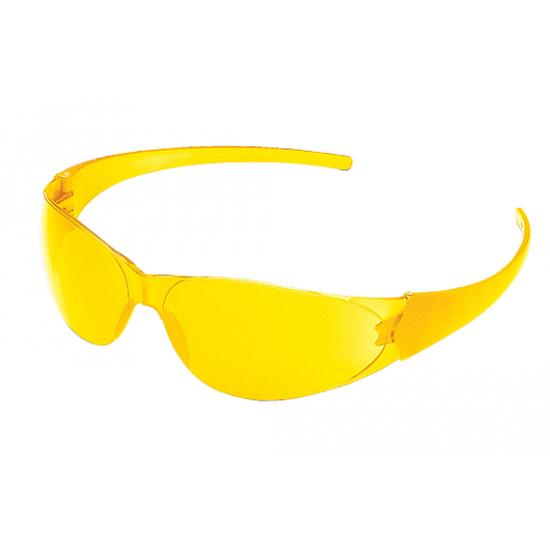 Crews Checkmate Ck114 Safety Glasses with Amber Lens