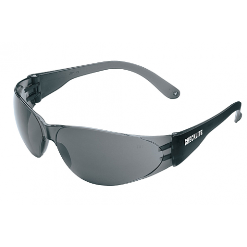 Crews Checklite CL112 Safety Glasses with Gray Lens