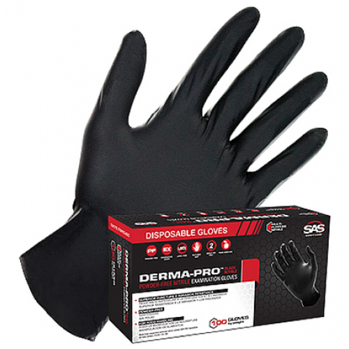 SAS Safety Derma Pro PF Exam Gloves