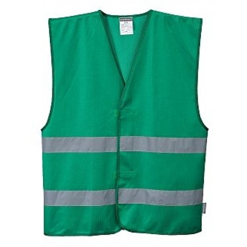 Portwest F474 Green Safety Vest