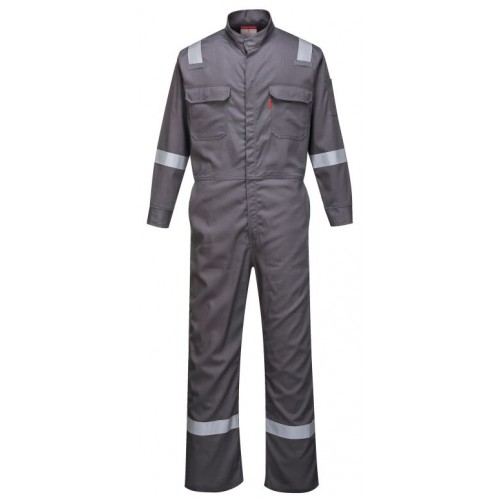 Portwest FR94 (Tall) Grey Flame Resistant Oilfield Coveralls 