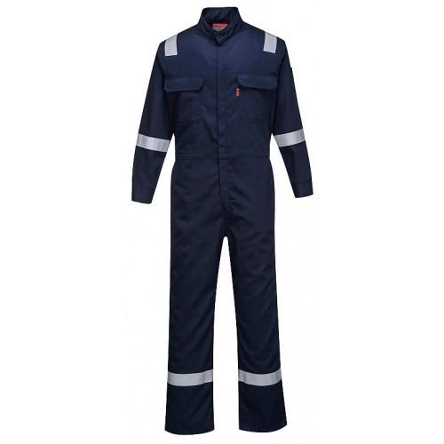 Portwest FR94 (Tall) Navy Blue Flame Resistant Coveralls 