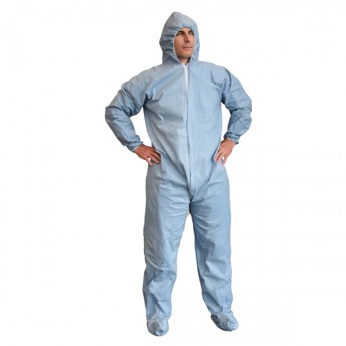 Cordova Safety FRC400 Disposable FR Coveralls w/Hood & Boots (25/CS)