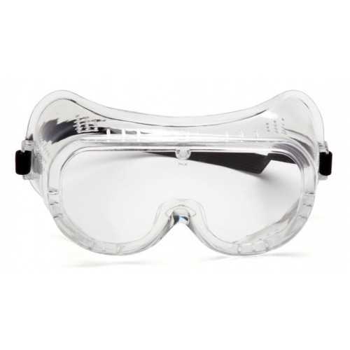 Pyramex G201T Safety Goggles, Clear AF - Perforated Lens
