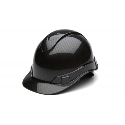 Pyramex RidgeLine Shiny Black Graphite HP44117S Cap Style