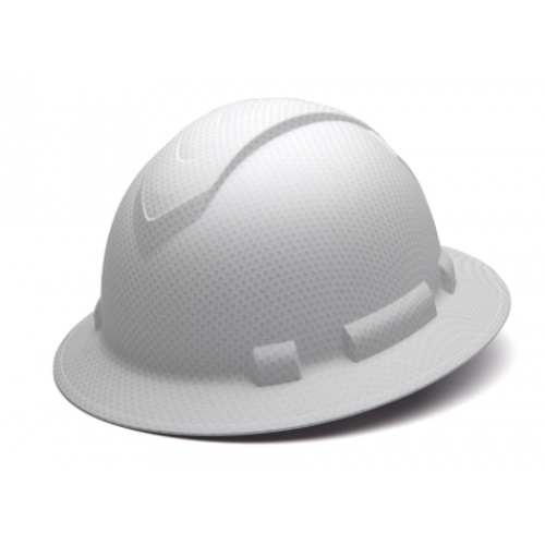 Pyramex RidgeLine Matte White Graphite HP54116 Full Brim