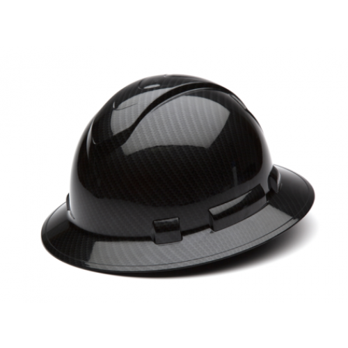 Pyramex RidgeLine Shiny Black Graphite HP54117S Full Brim