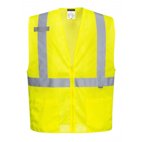 Portwest UC493 - Economy Mesh Zipper Vest