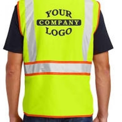Hi Viz Safety Vest with Company Logo