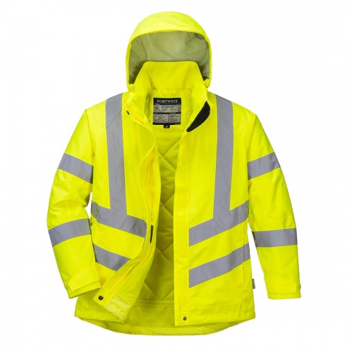 Portwest LW74 - Ladies Hi-Vis Winter Jacket Yellow
