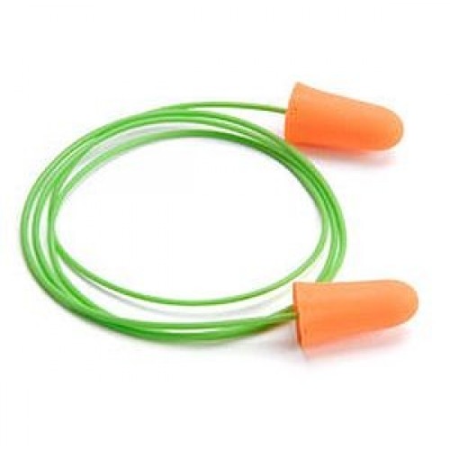 Moldex 6840 Mellows Corded Earplugs, 30 NRR, corded ear plugs