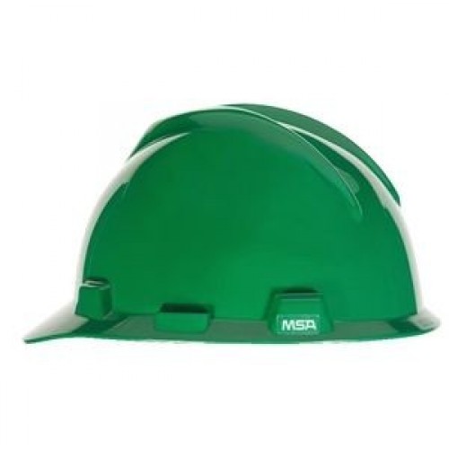 MSA Hard Hat, Green MSA 475362, msa ratchet hard hats, logo hard hats, cheap hard hats