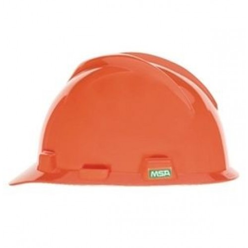 Orange MSA Hard Hat 463945, MSA Hard hats