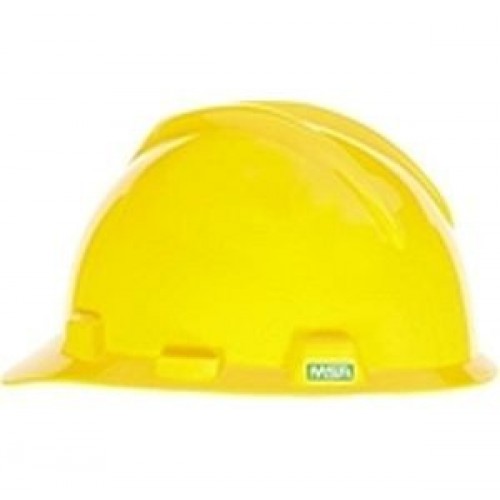 Yellow MSA Hard Hat 463944, yellow hard hats