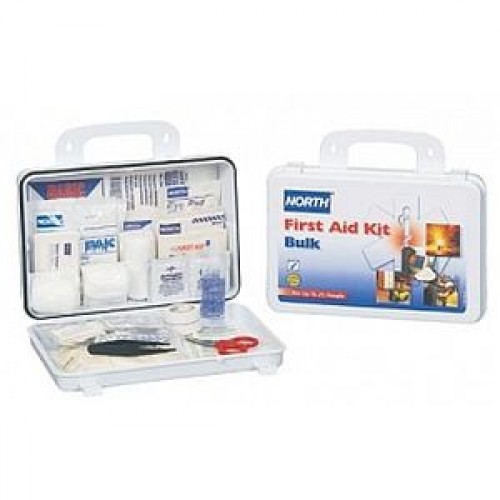 North Safety 25 Person Metal First Aid Kit