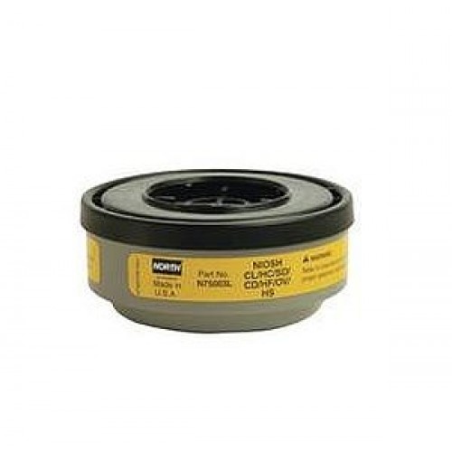 North Safety n75003L Organic Vapor / Acid Gas Cartridge n75003L, North N75003