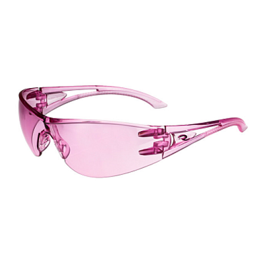 Radians Optima 06767ID Women's Safety Glasses with Pink Lens 